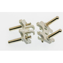 VDE Approved Two pin Plug insert plugs insert hollow pins 4.8mm 4.0MM